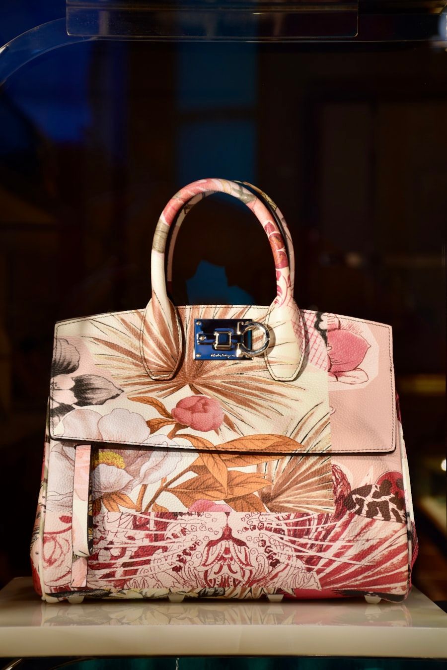 Sac cuir camel